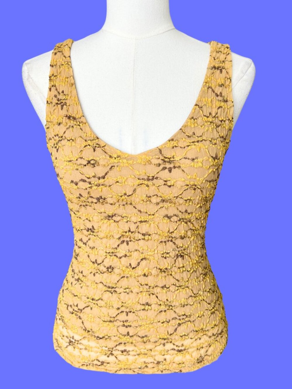 Vintage Decoline Honey Lace Tank